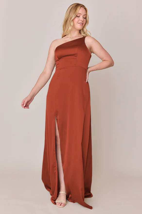Inez Satin Dress | Made To Order - Image 152