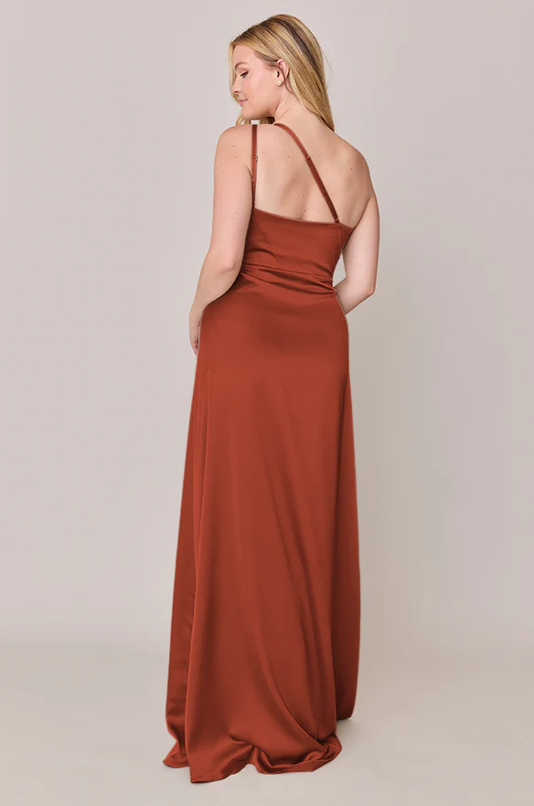 Inez Satin Dress | Made To Order - Image 153