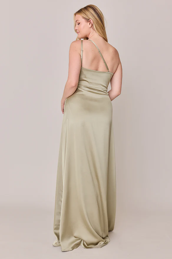 Inez Satin Dress | Made To Order - Image 160