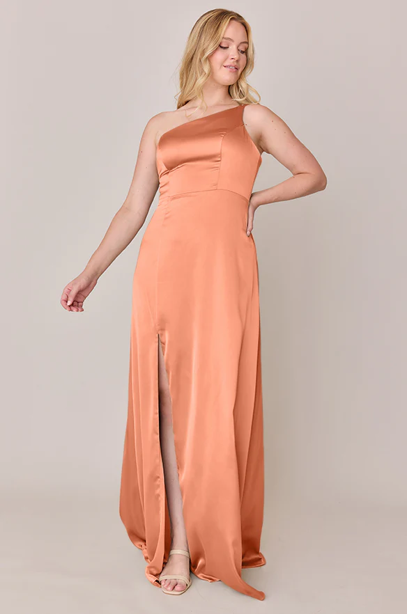 Inez Satin Dress | Made To Order - Image 170