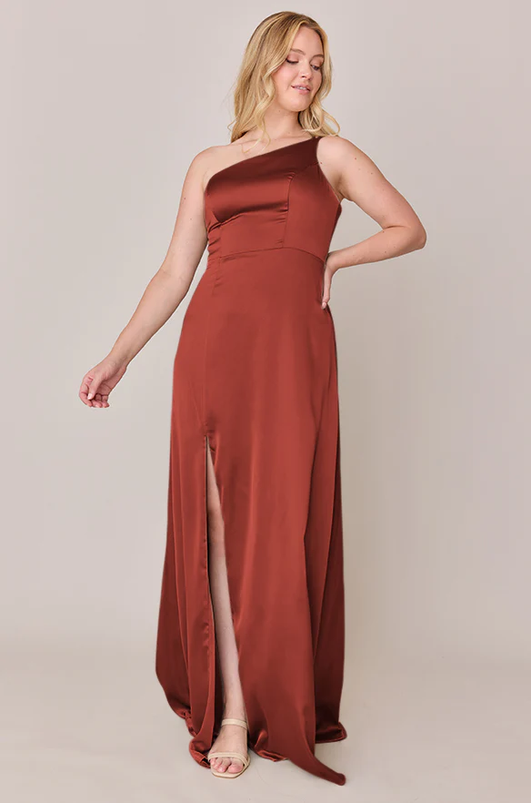 Inez Satin Dress | Made To Order - Image 176