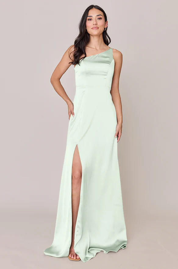 Inez Satin Dress | Made To Order - Image 185