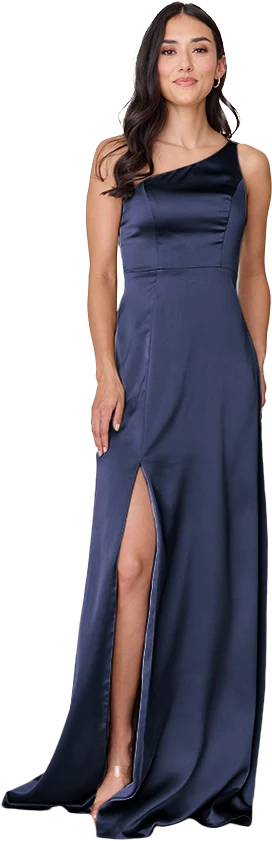 Inez Satin Dress | Made To Order - Image 220