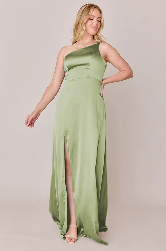 Inez Satin Dress | Made To Order - Image 247