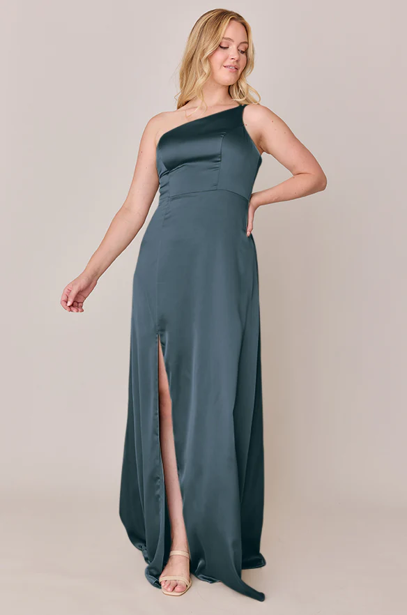 Inez Satin Dress | Made To Order - Image 58