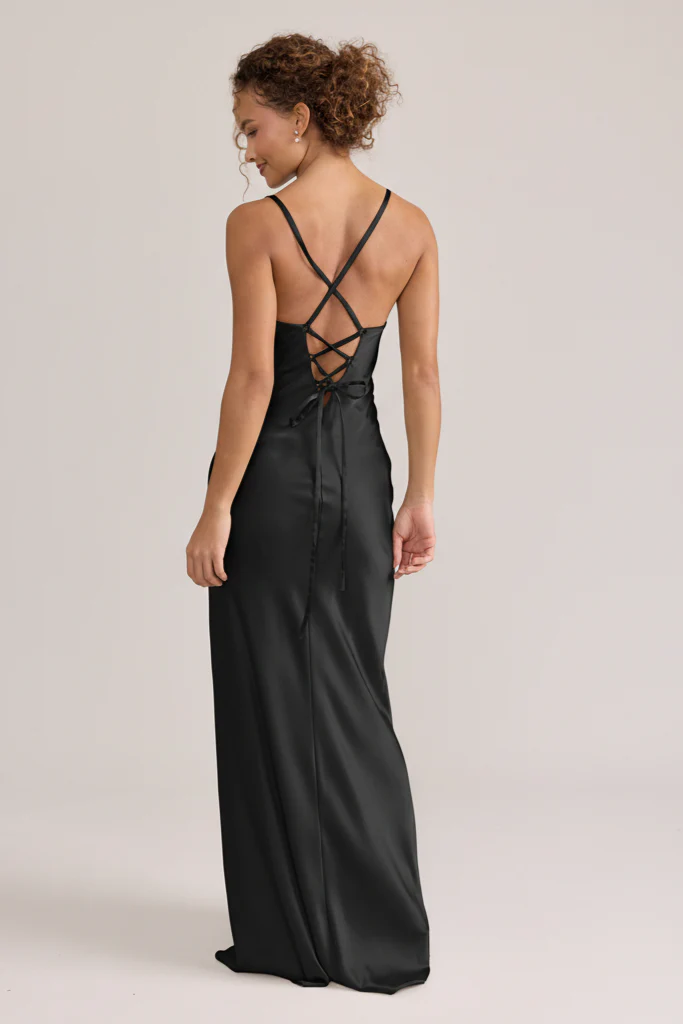 Iris Satin Dress | Ready To Ship - Image 16