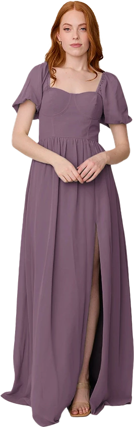 Isabella Chiffon Dress | Made To Order - Image 111