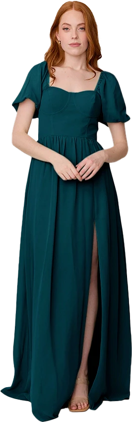 Isabella Chiffon Dress | Made To Order - Image 116