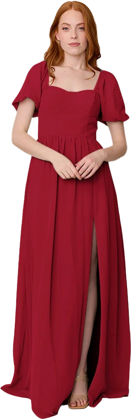 Isabella Chiffon Dress | Made To Order - Image 128