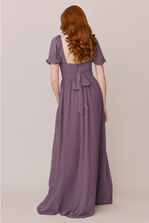 Isabella Chiffon Dress | Made To Order - Image 31