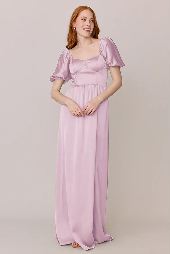 Isabella Satin Dress | Made To Order - Image 8