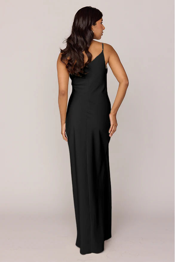 Jade Crepe Dress | Made To Order - Image 48