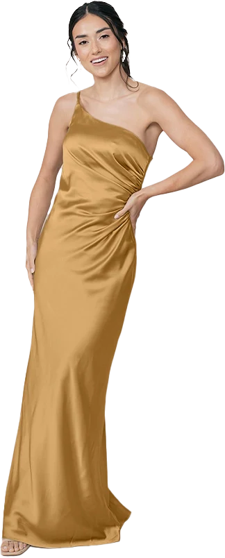 Jade Satin Dress | Made To Order - Image 34