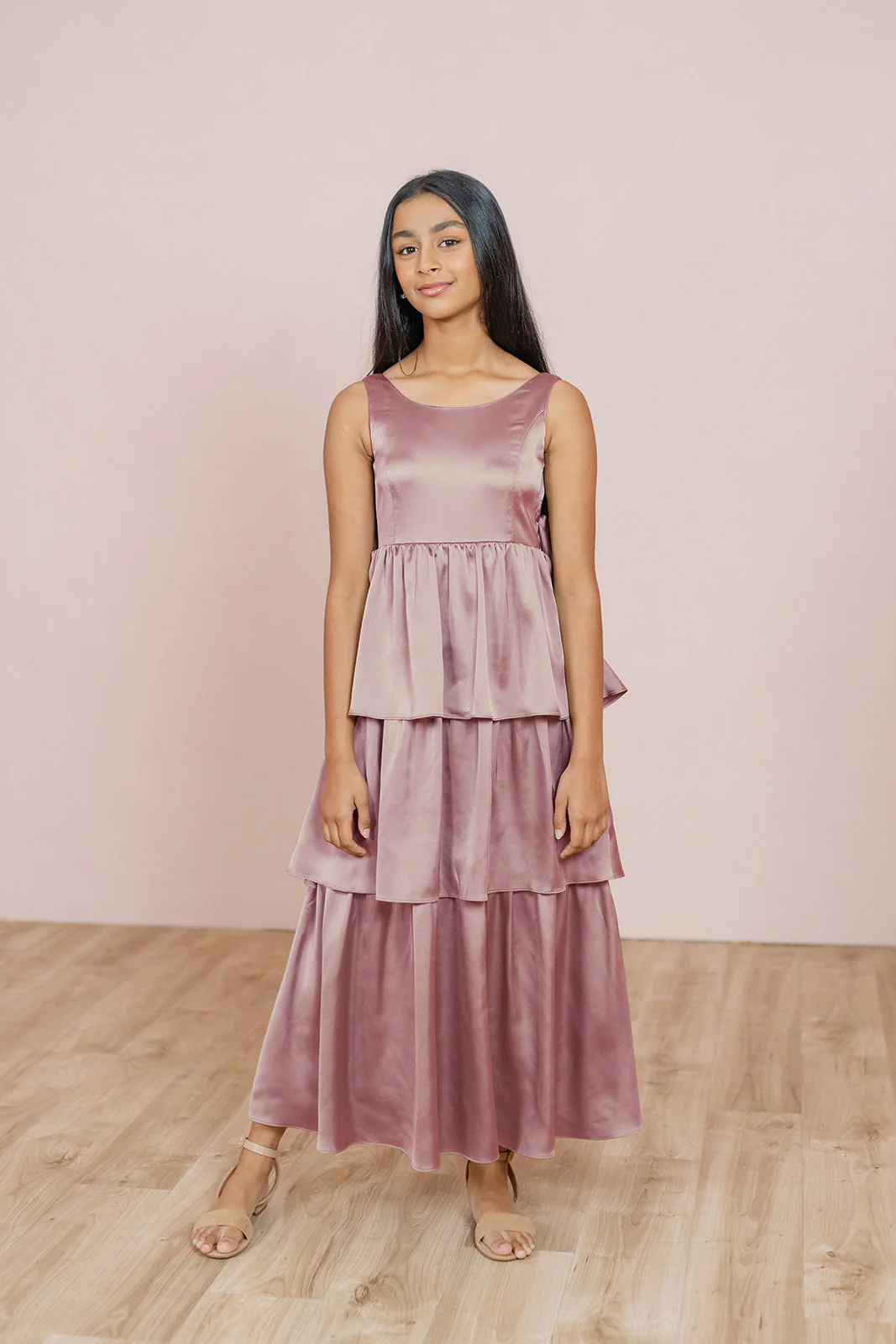 Juniors Georgia Satin Dress | Made To Order - Image 21
