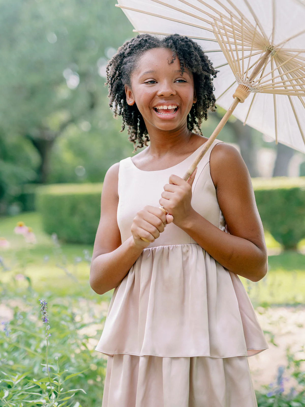 Juniors Georgia Satin Dress | Made To Order - Image 3