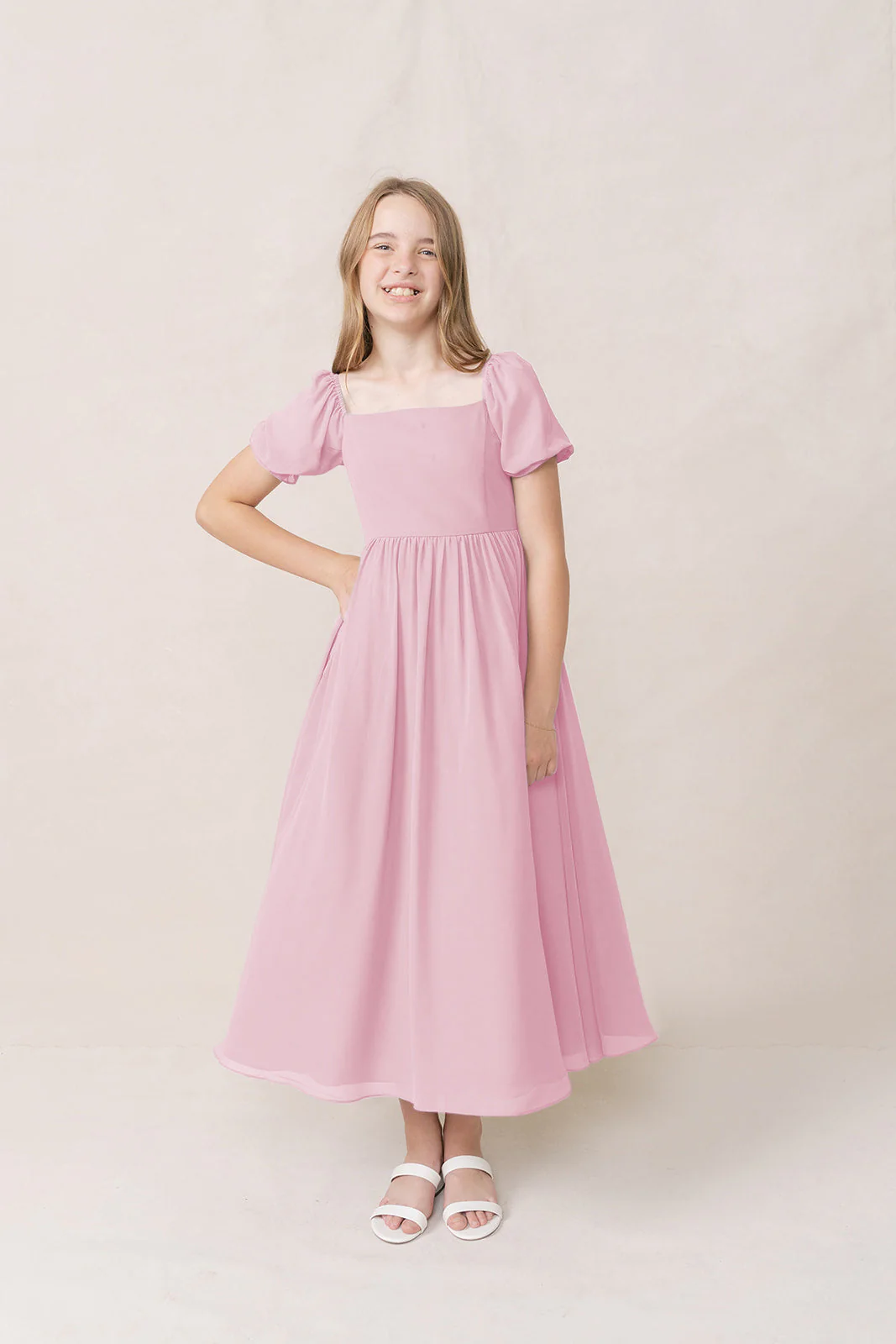 Juniors Maeve Chiffon Dress | Made To Order - Image 108