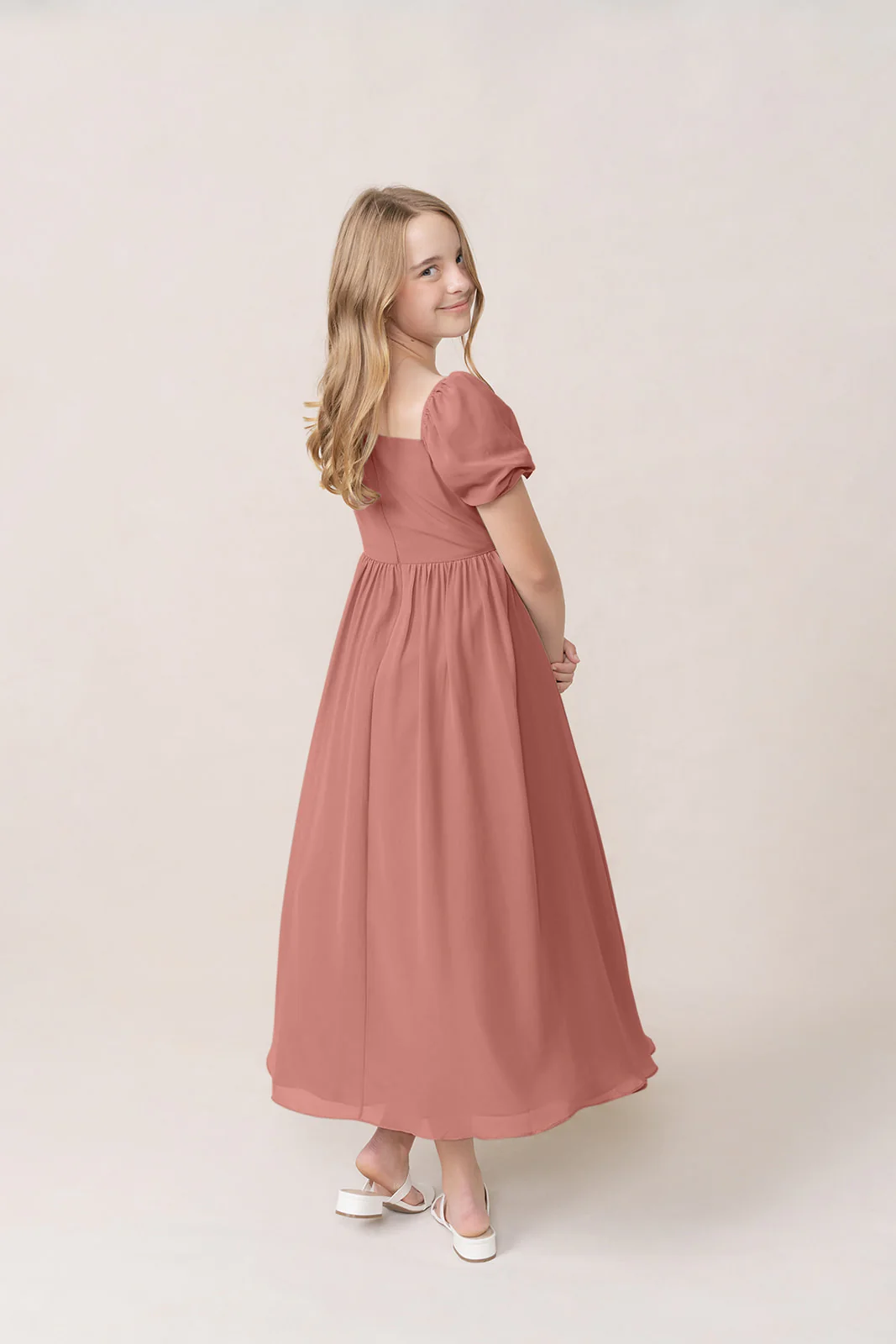 Juniors Maeve Chiffon Dress | Made To Order - Image 27