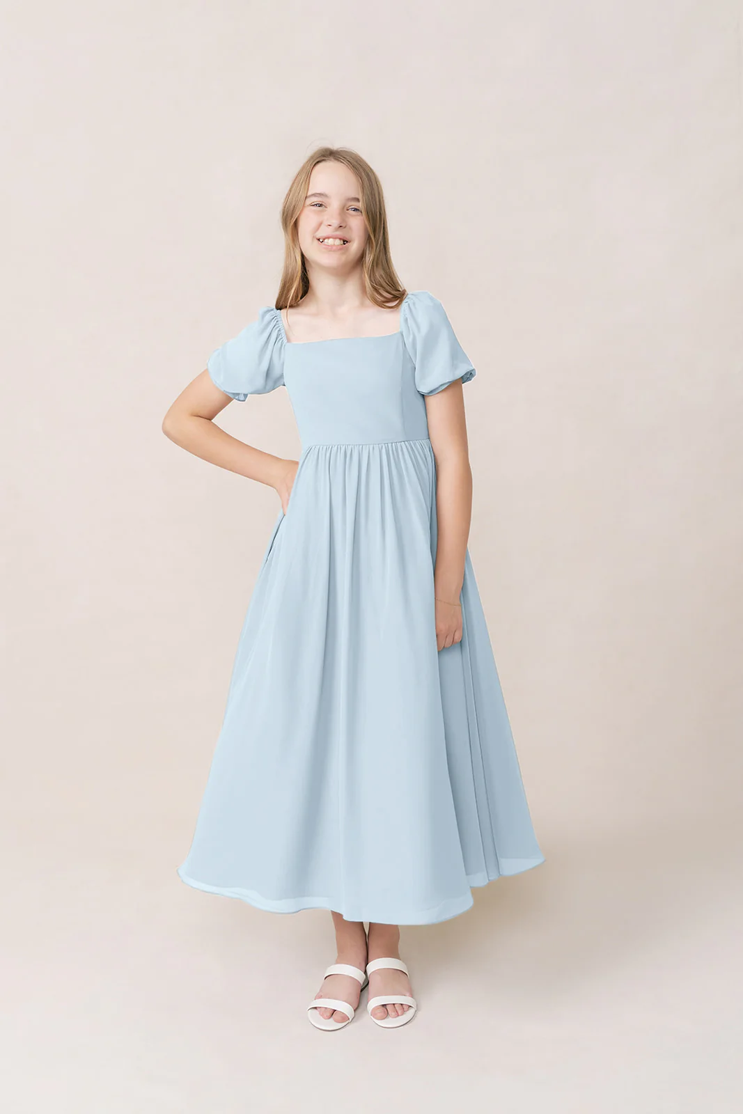 Juniors Maeve Chiffon Dress | Made To Order - Image 48