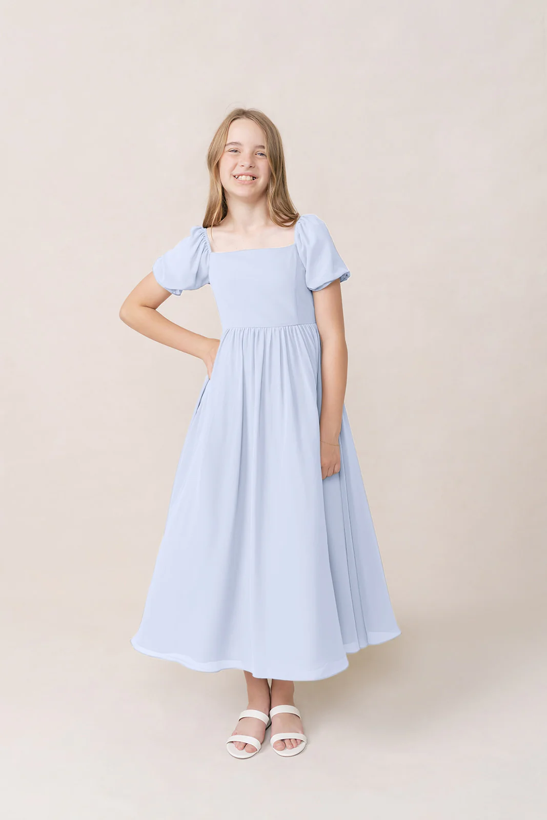 Juniors Maeve Chiffon Dress | Made To Order - Image 58