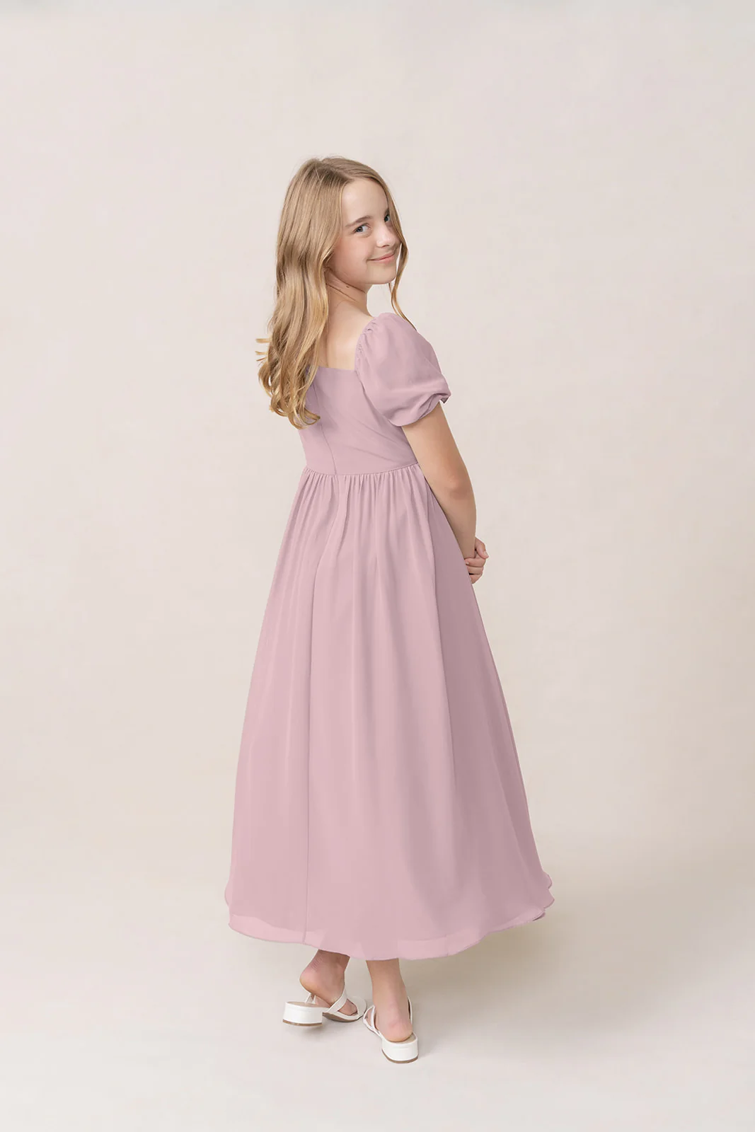 Juniors Maeve Chiffon Dress | Made To Order - Image 65