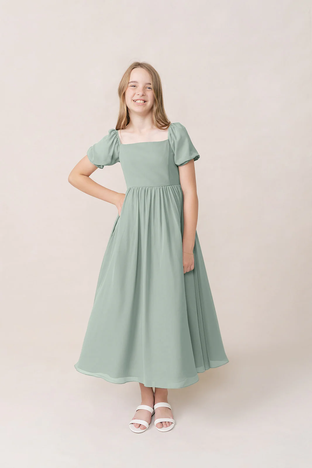 Juniors Maeve Chiffon Dress | Made To Order - Image 78