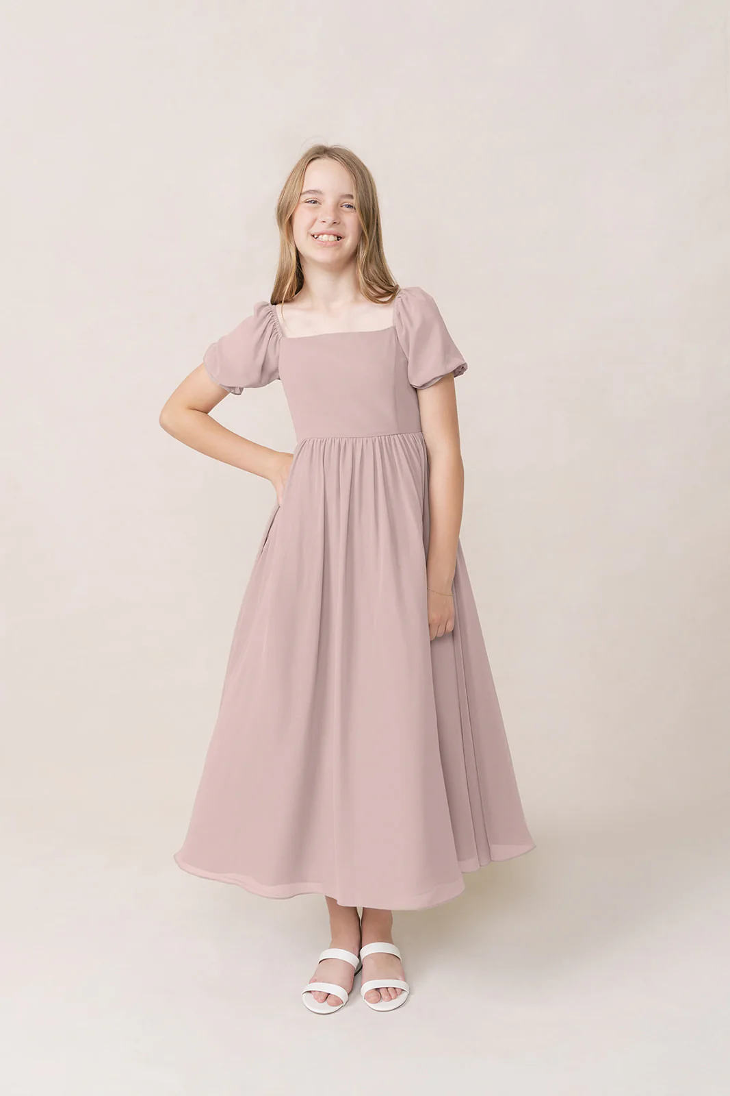 Juniors Maeve Chiffon Dress | Made To Order - Image 86