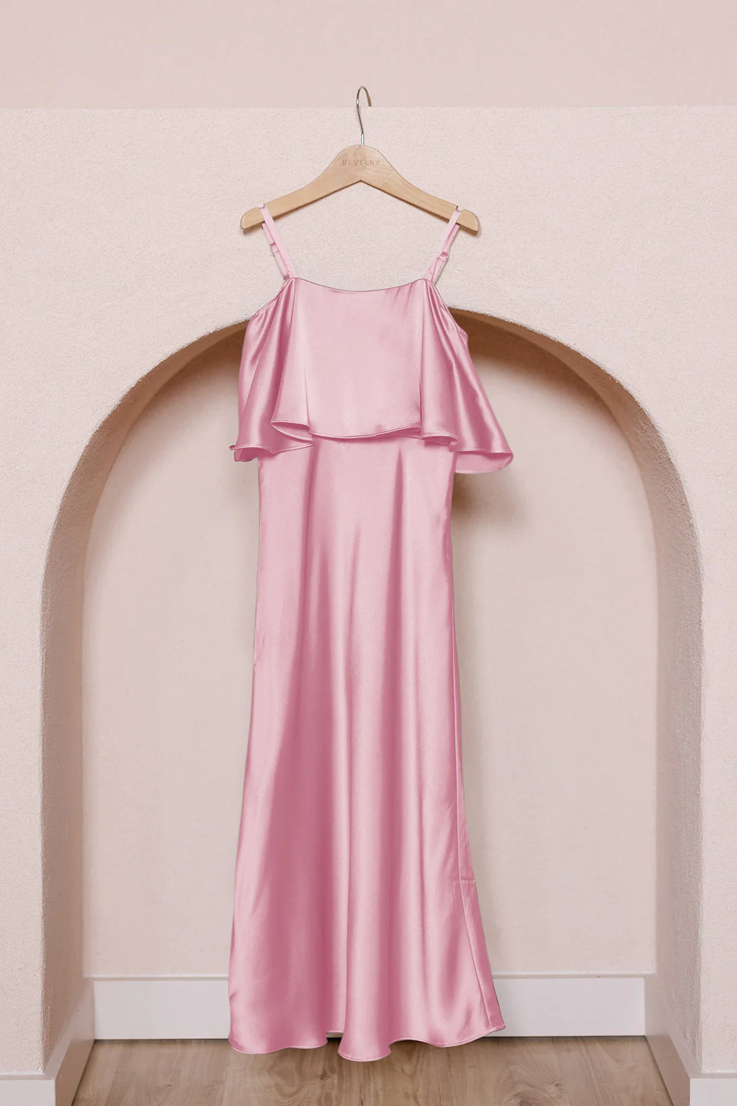 Juniors Riley Convertible Satin Dress | Made To Order - Image 56