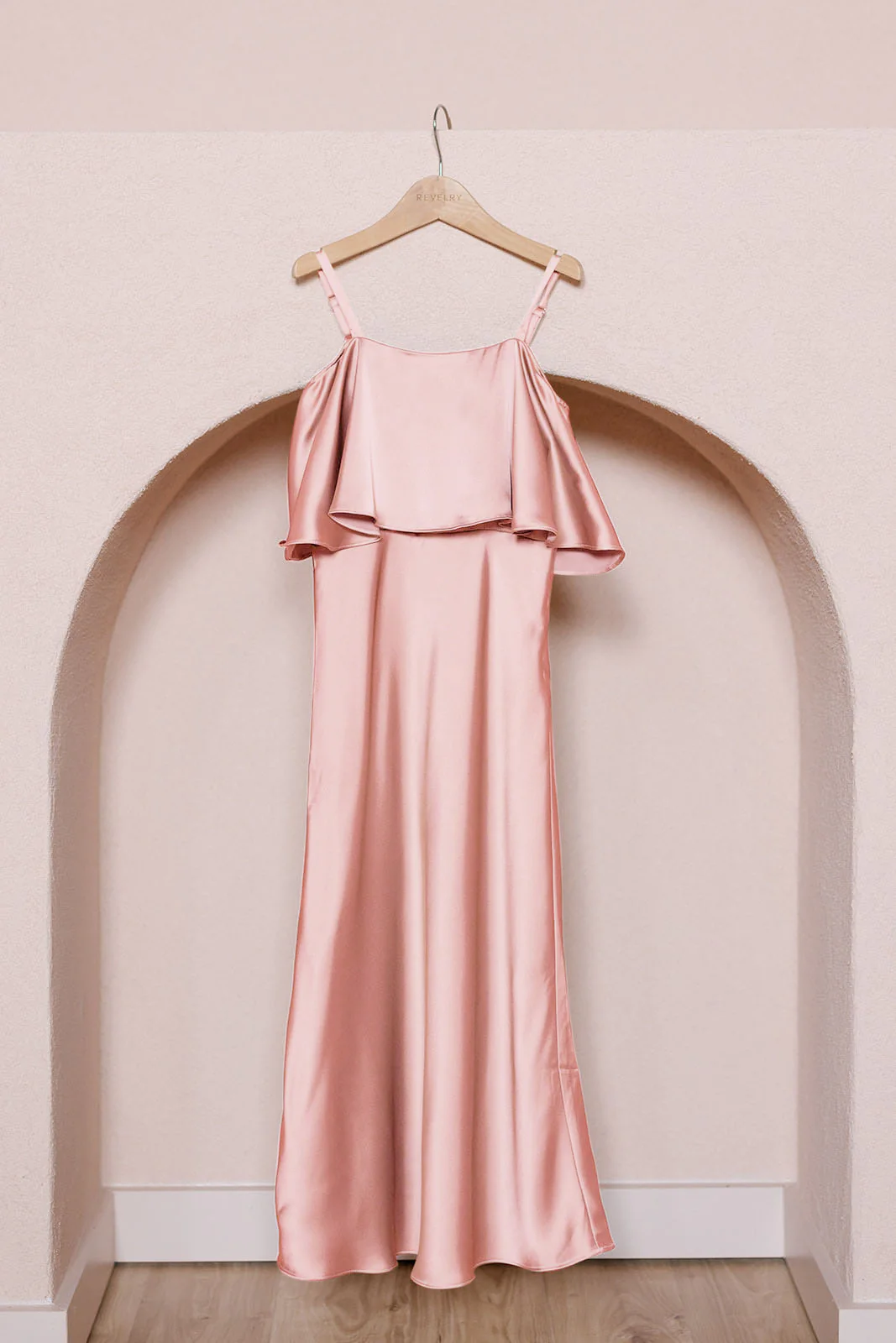 Juniors Riley Convertible Satin Dress | Made To Order - Image 6