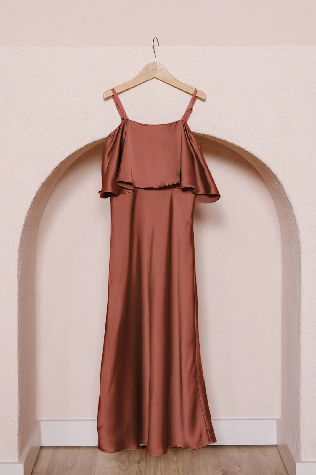 Juniors Riley Convertible Satin Dress | Made To Order - Image 8