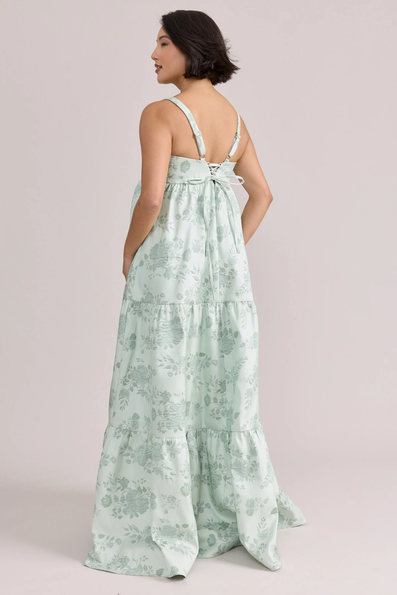 Juniper Jacquard Dress | Made To Order - Image 15