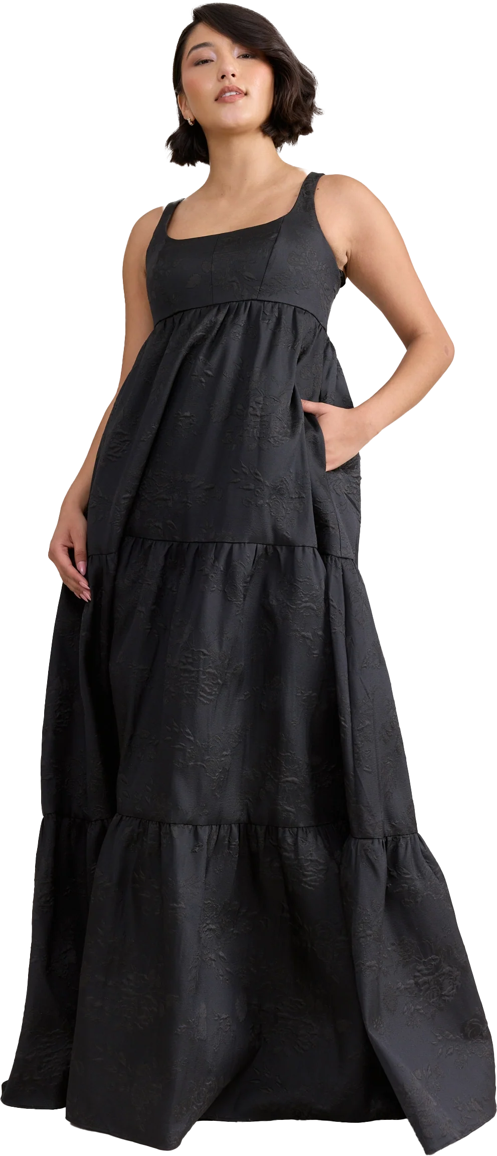 Juniper Jacquard Dress | Made To Order - Image 22