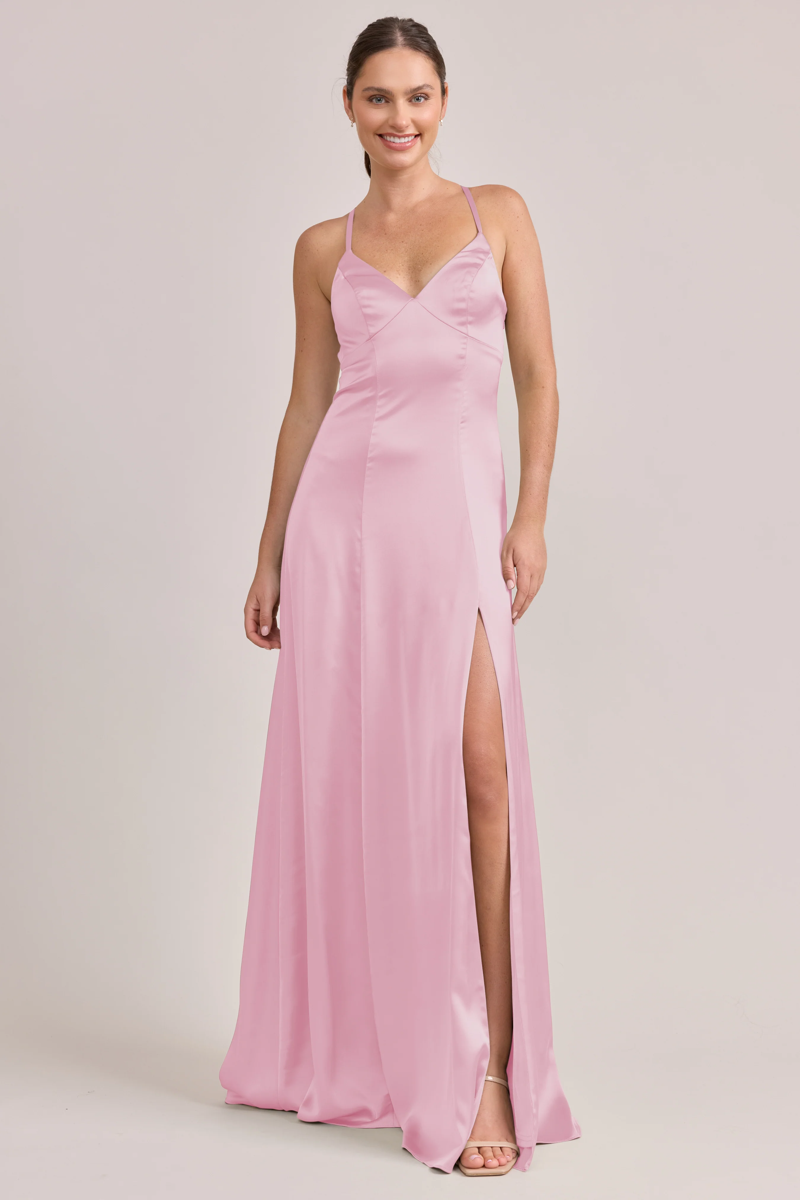 Karsyn Satin Dress | Made To Order - Image 105