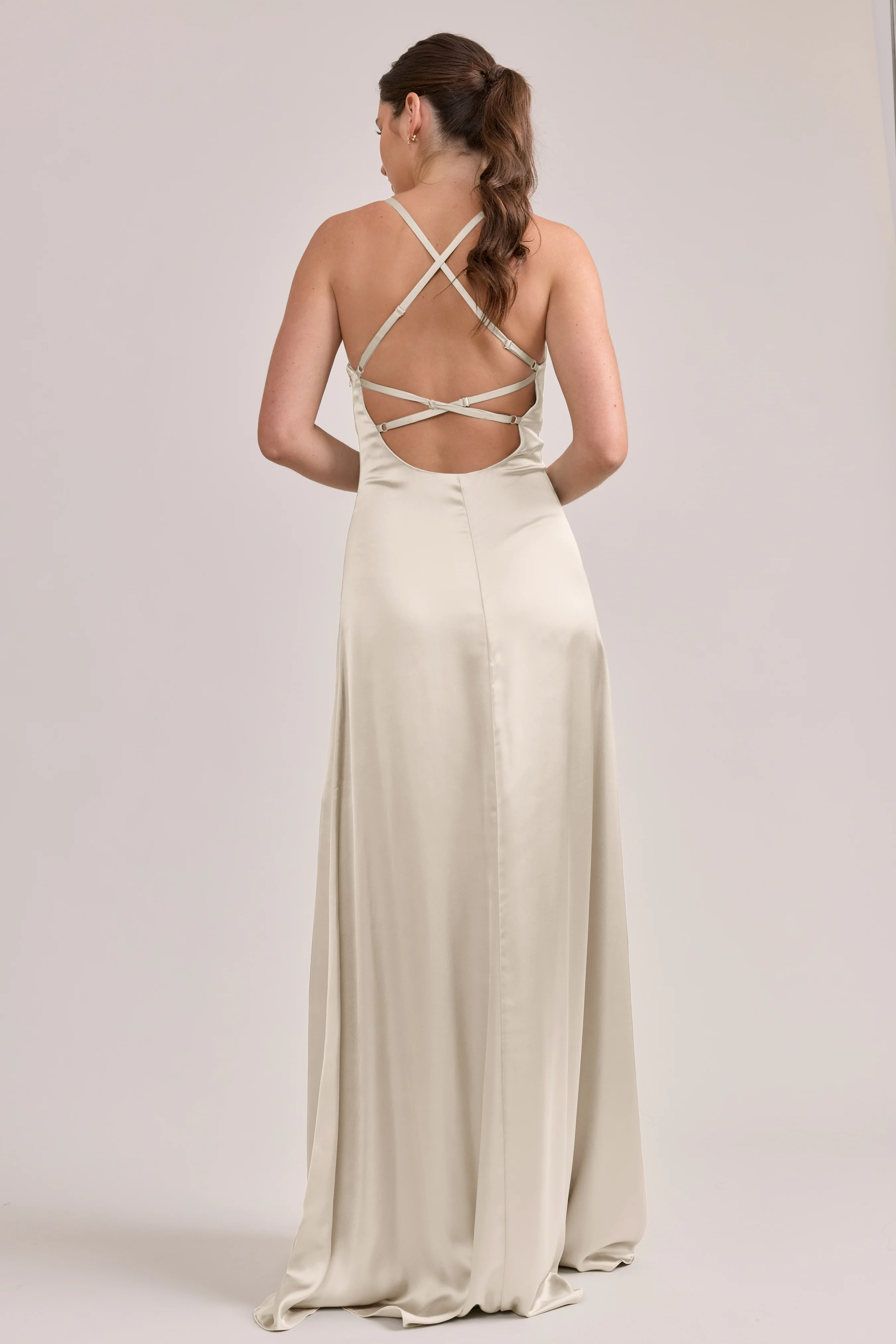 Karsyn Satin Dress | Made To Order - Image 143