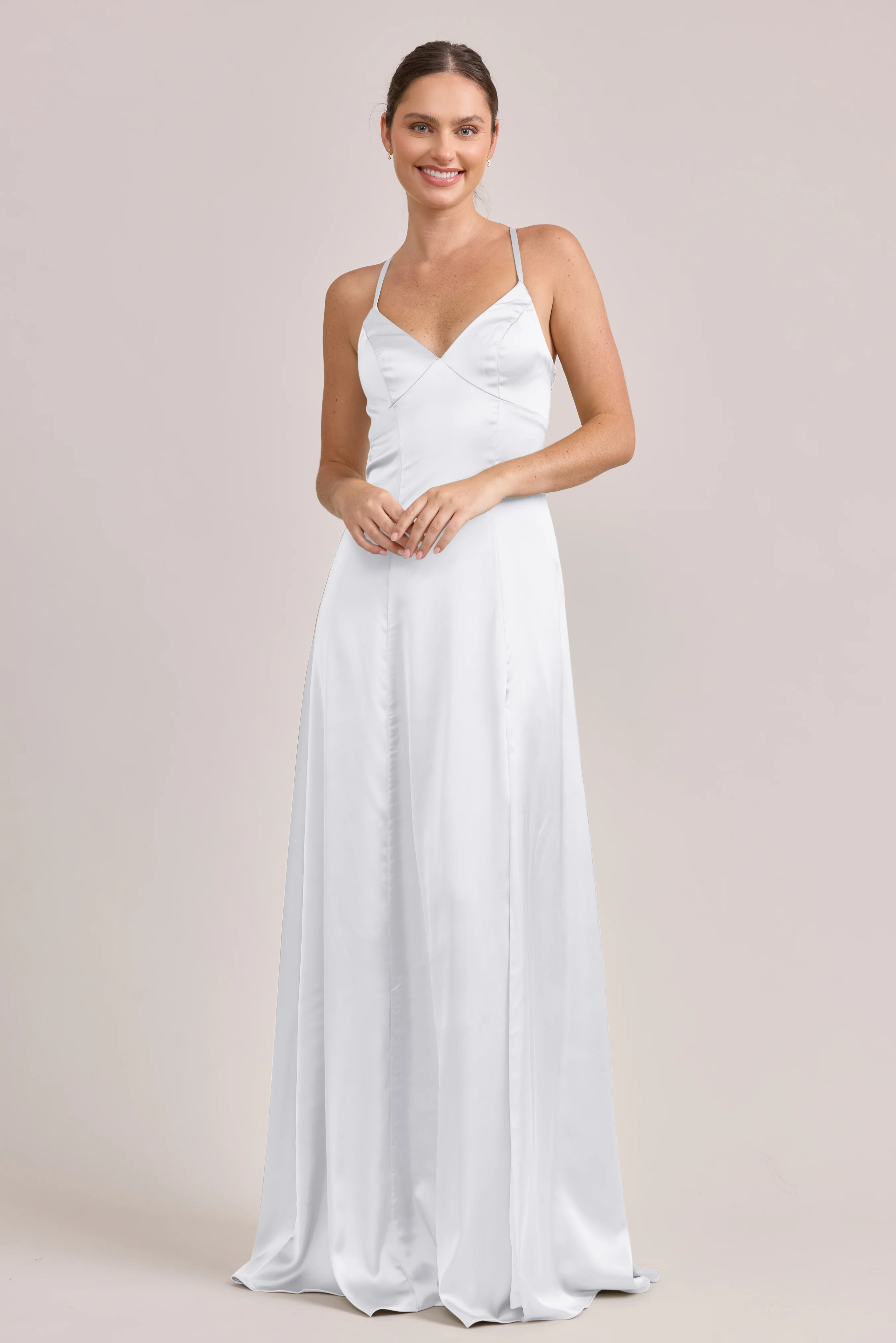 Karsyn Satin Dress | Made To Order - Image 156