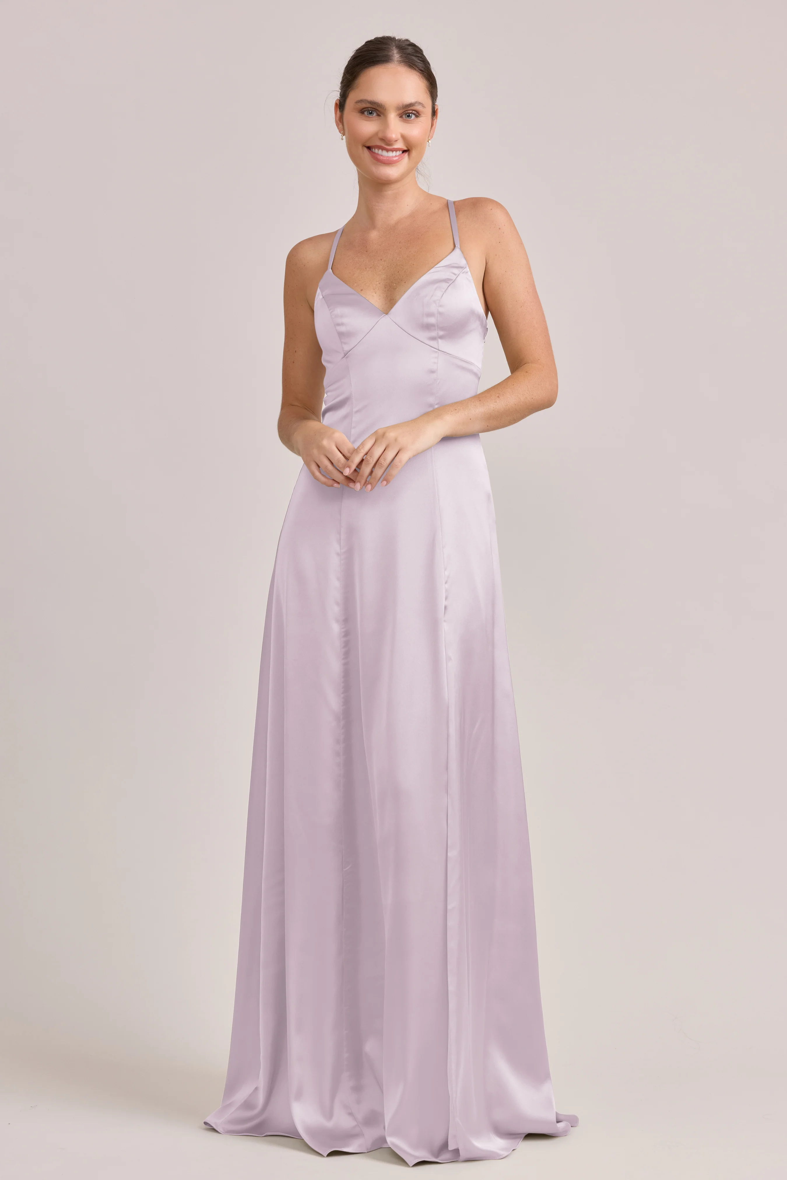 Karsyn Satin Dress | Made To Order - Image 80