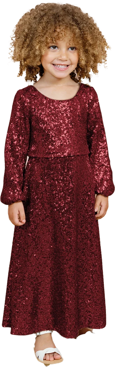 Kids Addison Sequin Dress | Made To Order - Image 19