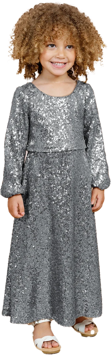 Kids Addison Sequin Dress | Made To Order - Image 21