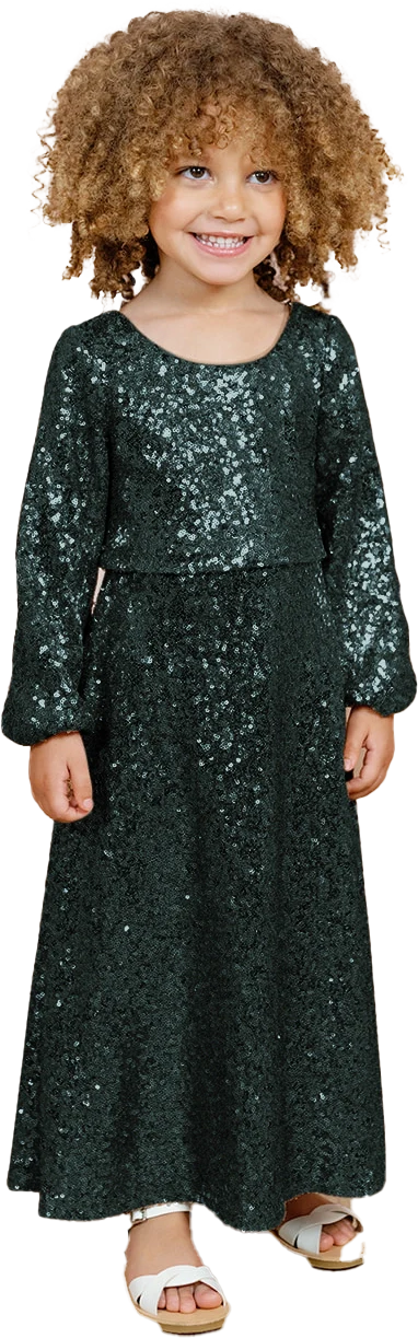 Kids Addison Sequin Dress | Made To Order - Image 22