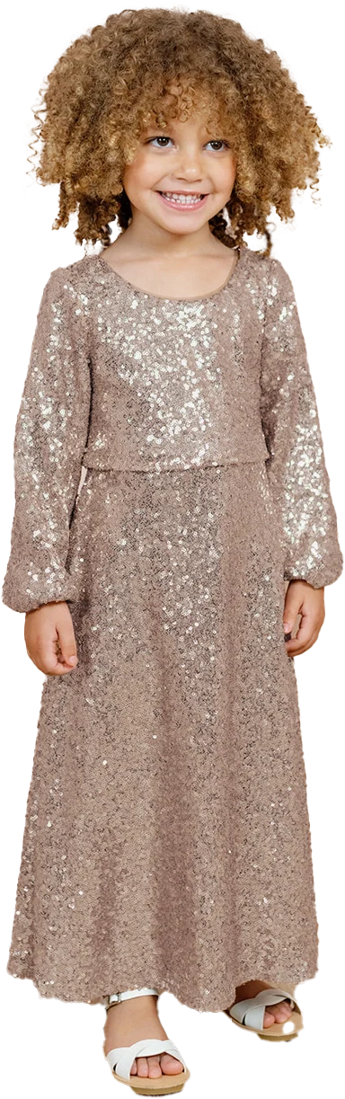 Kids Addison Sequin Dress | Made To Order - Image 25