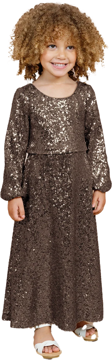 Kids Addison Sequin Dress | Made To Order - Image 27