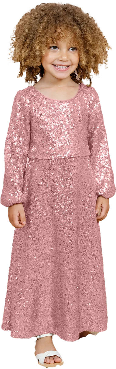 Kids Addison Sequin Dress | Made To Order - Image 29