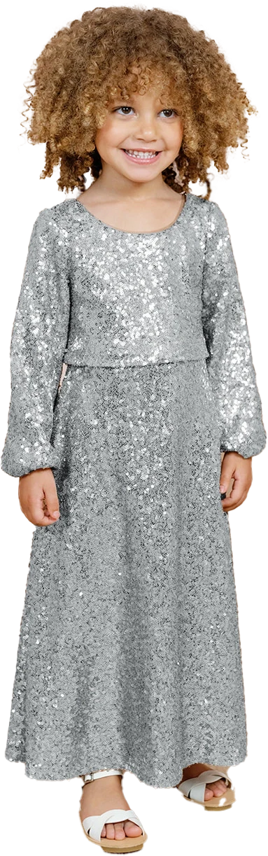 Kids Addison Sequin Dress | Made To Order - Image 30
