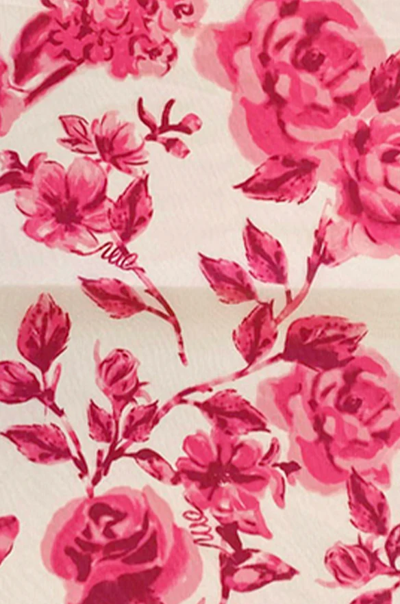 Kids Chiffon Floral Print Bowtie | Made To Order - Image 11