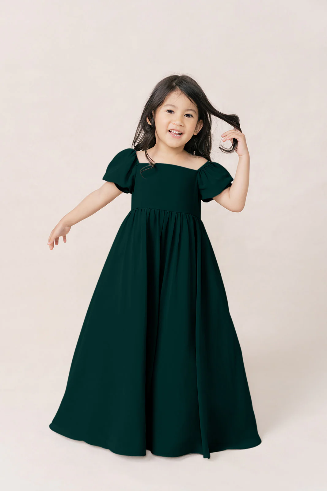 Kids Maeve Chiffon Dress | Made To Order - Image 15