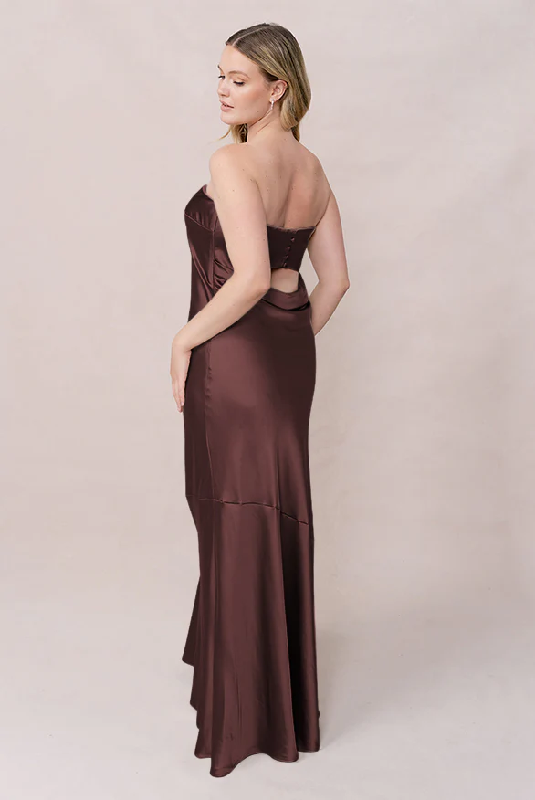 Leo Satin Dress | Made To Order - Image 108
