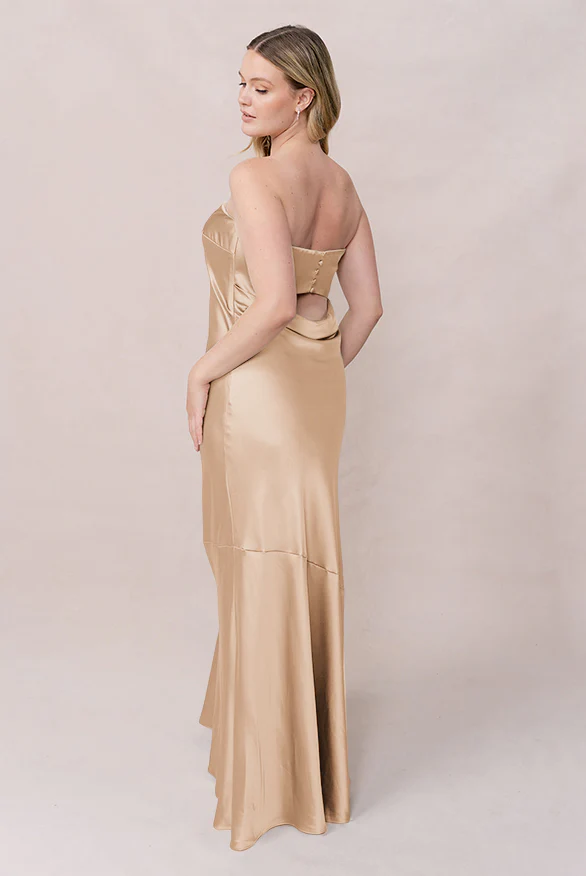 Leo Satin Dress | Made To Order - Image 96