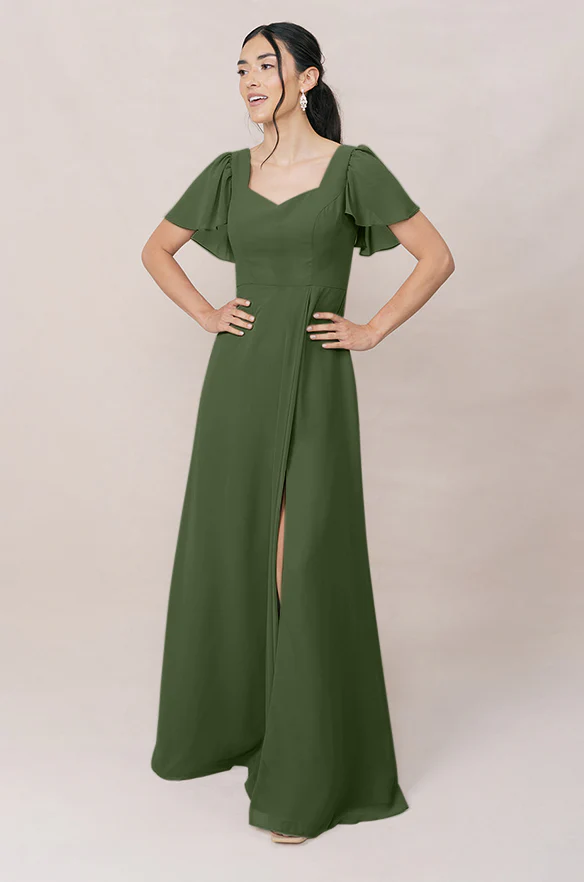 Madeline Convertible Chiffon Dress | Made To Order - Image 102