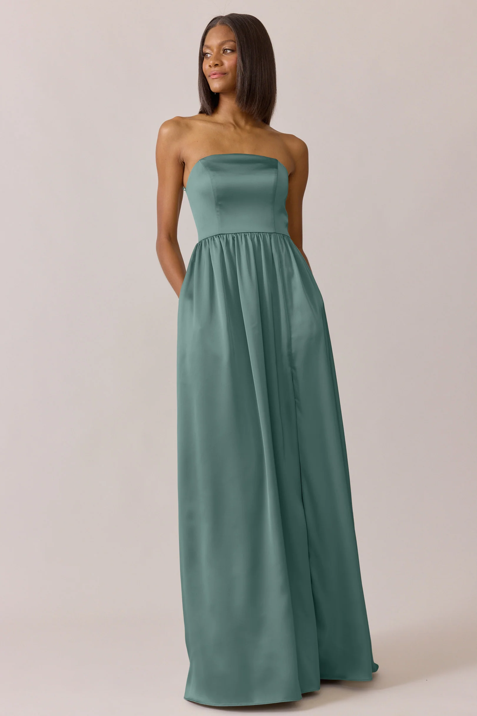Maren Satin Dress | Made To Order - Image 27