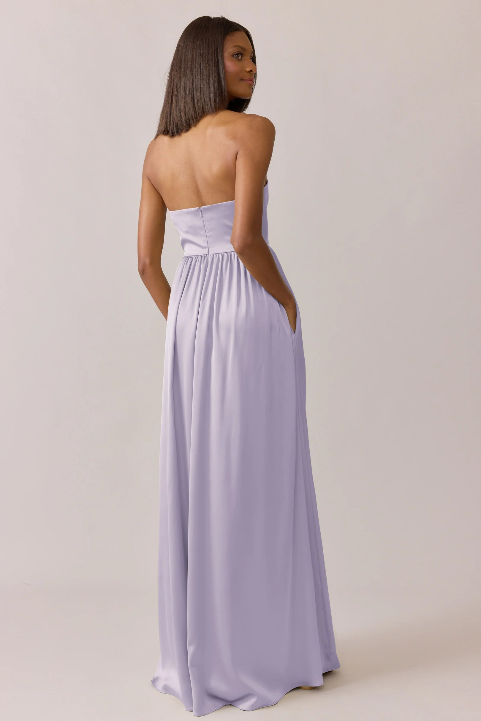 Maren Satin Dress | Made To Order - Image 58