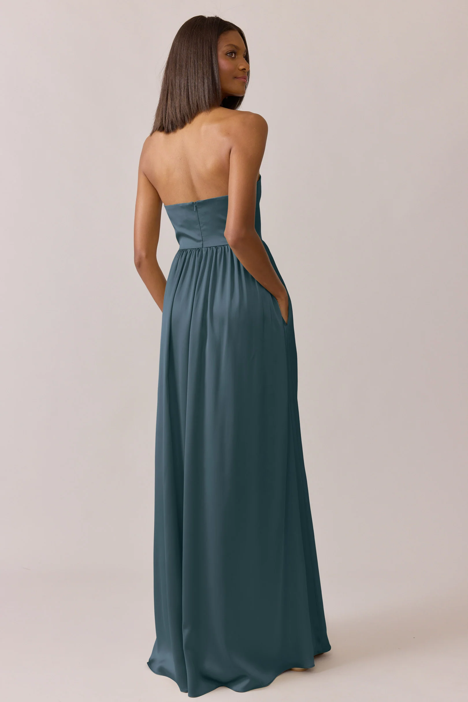 Maren Satin Dress | Made To Order - Image 76